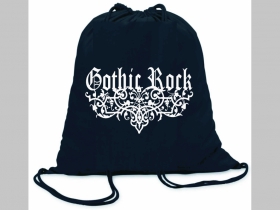 Gothic Rock ľahké sťahovacie vrecko ( batôžtek / vak ) s čiernou šnúrkou, 100% bavlna 100 g/m2, rozmery cca. 37 x 41 cm